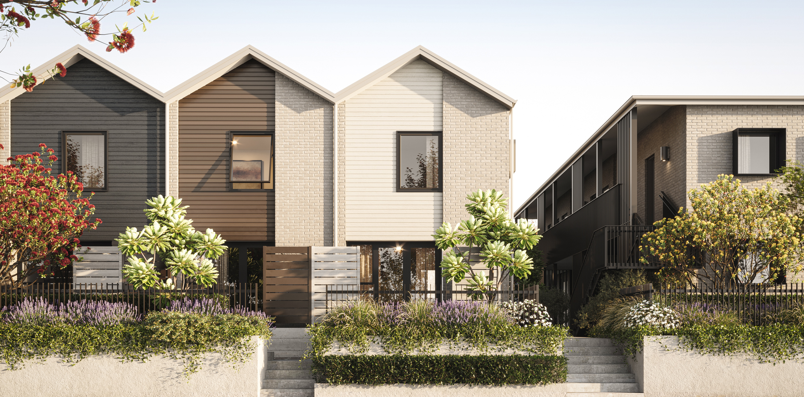 Render of affordable real-estate properties in Nelson.